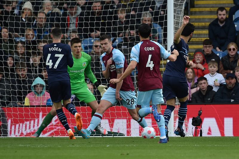 Gundogan scores. AP