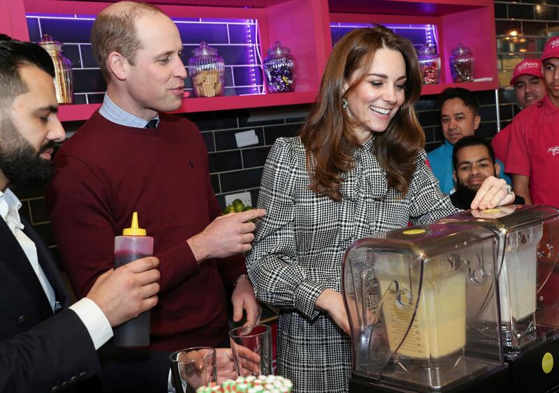 The Cambridges said the visit evoked memories of their recent royal visit to Pakistan. AP