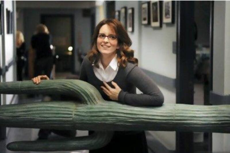 Tina Fey as Liz Lemon in 30 Rock, the hit sitcom whose sixth season is about to begin on OSN Comedy.