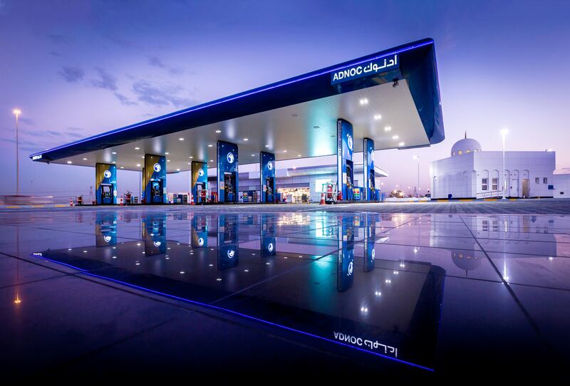Adnoc Distribution has more than 570 service stations in UAE and Saudi Arabia. Photo: Adnoc Distribution