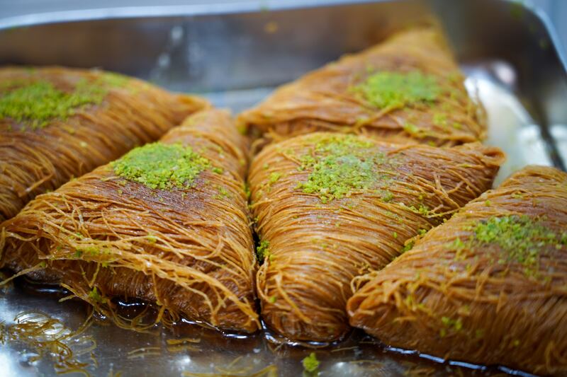 Pasha Castle's baklava comes in different shapes and styles