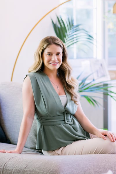 Rebecca Moreira, a member of Crunchmoms and head of investor relations at Glenwood Equity, made her first investment five years ago at the age of 27 because she had reached a financial milestone. Photo: Rebecca Moreira
