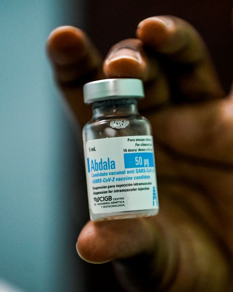 The Centre for State Control of Medicines, Equipment and Medical Devices has authorised the emergency use of the Cuban Covid-19 vaccine Abdala.