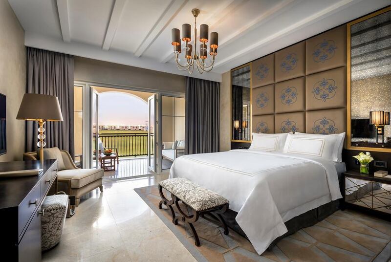 The new St Regis Dubai, Al Habtoor Polo Resort & Club. Courtesy St. Regis Hotels and Resorts