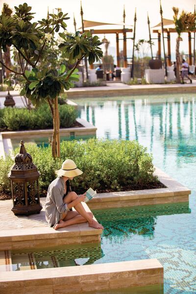 The adults-only pool at Jumeirah Al Naseem in Dubai. Courtesy Jumeirah