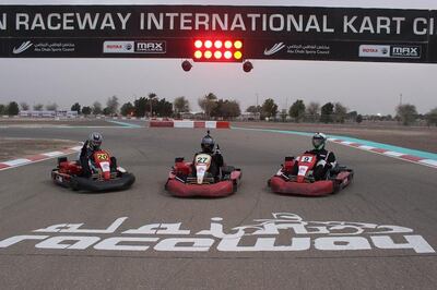 Register for the Students' Karting Cup at Al Ain Raceway, which takes place starting January 26.