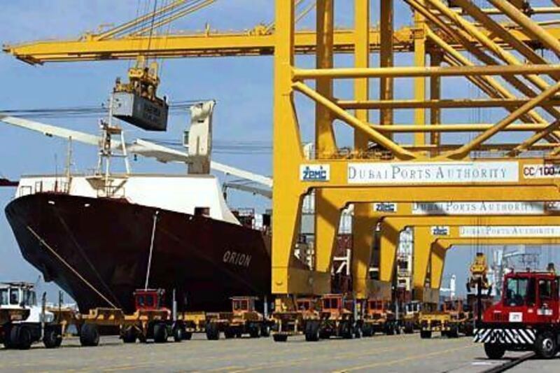 Dubai's Jebel Ali port, managed by state-owned DP World. The company has agreed to sell 75 per cent of its stake in DP World Australia for 1.5 billion US dollars, as its debt-laden parent firm vies to reduce its liabilities.