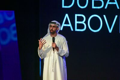 Omar Al Olama, Minister of State for Artificial Intelligence, says the UAE is a great example of a country that always planned for the future. Khushnum Bhandari / The National
