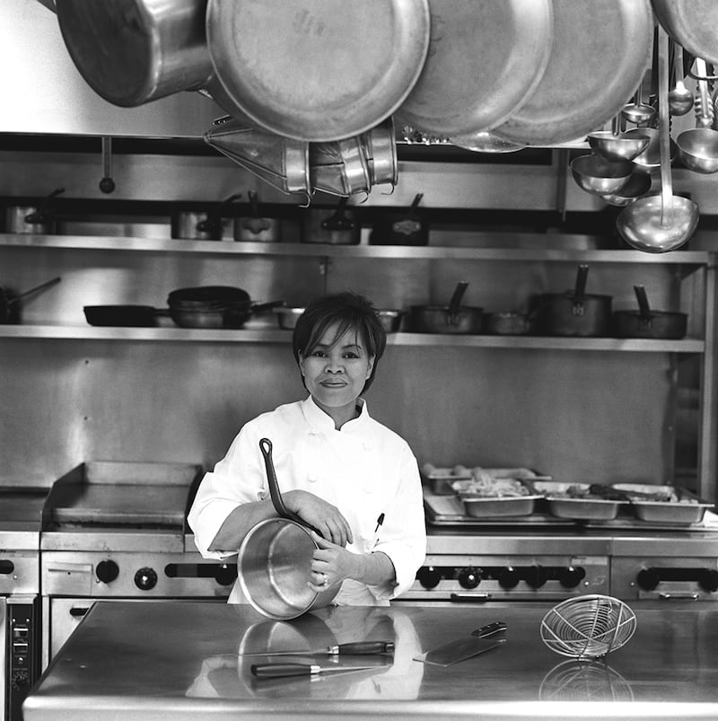 Cristeta Comerford was the White House assistant chef in 2002 and was quickly promoted to executive chef. Photo: George W Bush Presidential Library and Museum