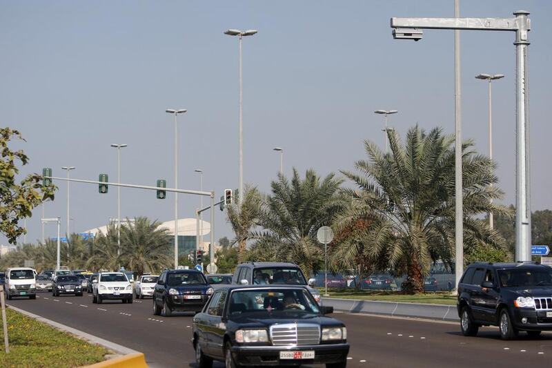 The Falcon Eye system (not pictured) will cover  the main and surrounding areas of Abu Dhabi. Sammy Dallal / The National