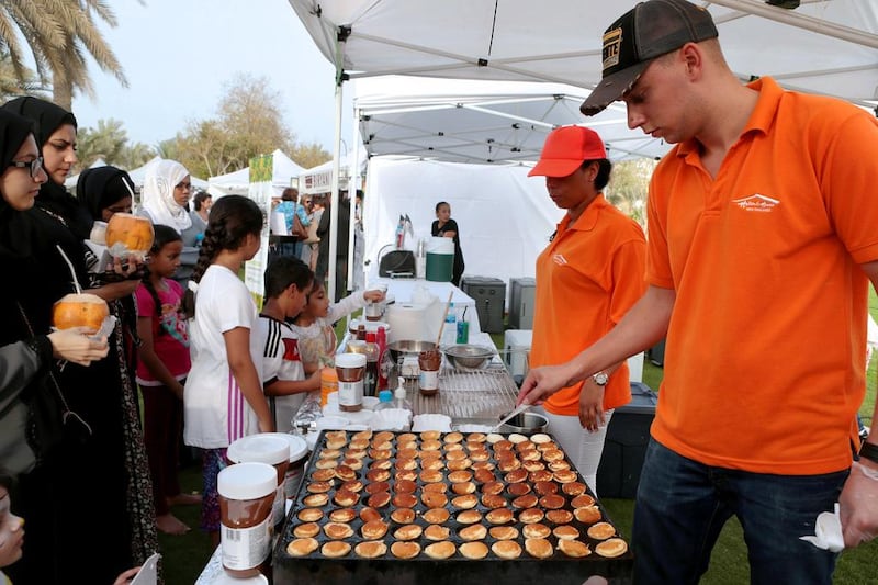 The Ripe Market at Mushrif Central Park in Abu Dhabi. Christopher Pike / The National