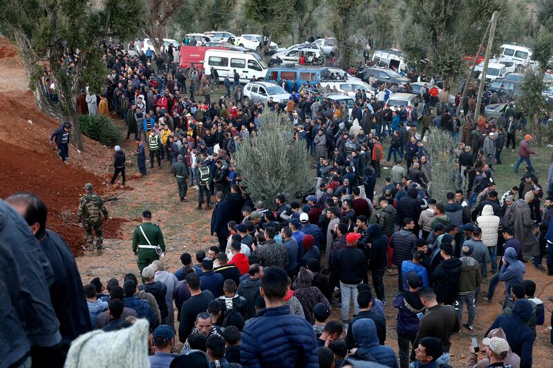 Hundreds of technical experts, workers, journalists, volunteers and well-wishers watched the rescue mission at the site and on live streams. AFP