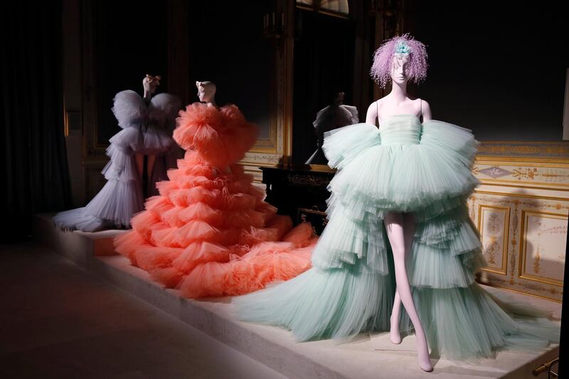 Giambattista Valli&#39;s presentation at Haute Couture Fall/Winter 2019-2020. Getty Images
