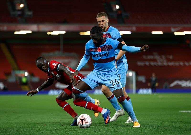 Arthur Masuaku - 4: Made crucial, clumsy error that gave away a penalty just at the point West Ham were looking comfortable in the lead. Wasteful in possession, too. Getty