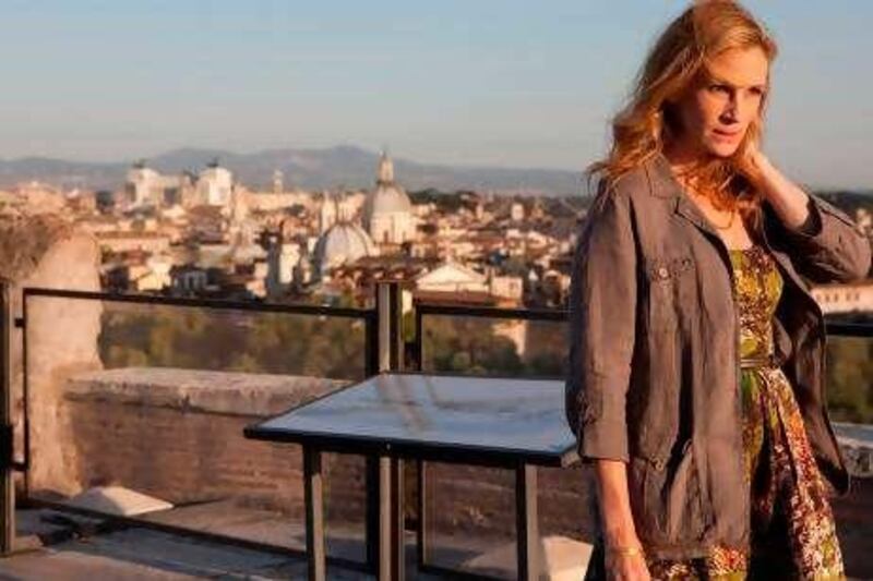 Julia Roberts star as Elizabeth Gilbert in Columbia Pictures' EAT, PRAY, LOVE.

Courtesy of Columbia Pictures