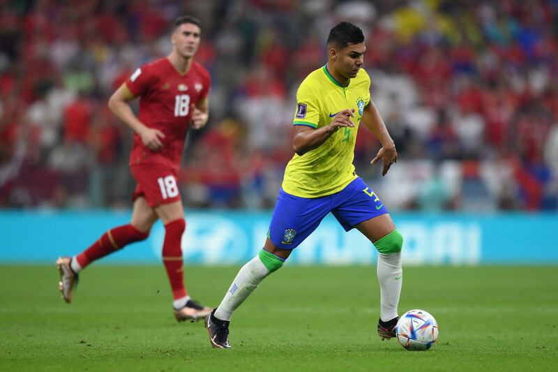 Casemiro 8 - Wonderful ball to Neymar after nine minutes, then hit a shot on target himself after 21. Accurate passing and beautiful shot which hit the crossbar after 81.  Getty Images