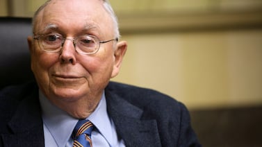 Berkshire Hathaway vice chairman Charlie Munger had a personal fortune of $2.6 billion. Reuters