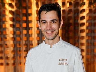 Randolfo Vaz, former chef at Clap Dubai and executive chef at Clap London. Photo: Clap