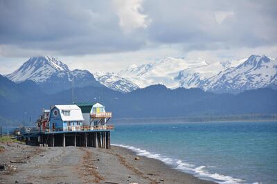 Trekking in Homer. Photo by Rosemary Behan