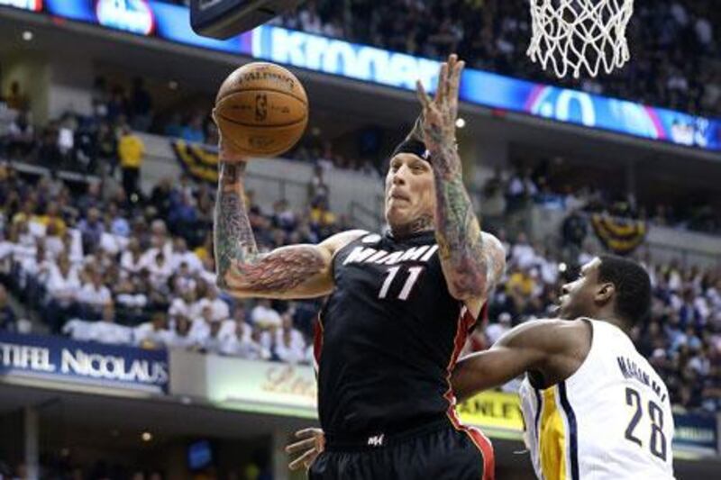 Chris Andersen could be part of an NBA championship-winning team this season. Andy Lyons / Getty Images / AFP