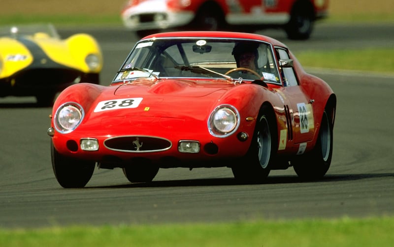 26 Jul 1998:  Paul Pappalardo in action in his Ferrari 250 GTO during the Shell Ferrari Historical Challenge at the Coys Festival at Silverstone in Northamptonshire, England.   \ Mandatory Credit: Mike Hewitt /Allsport