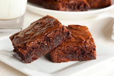 The chocolate brownie originated in Chicago as a lunchbox sweet treat. Getty Images