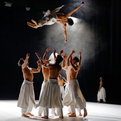 'What The Day Owes To The Night' blends urban and contemporary dance with martial arts. Photo: NYUAD Arts Centre