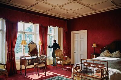 Private butler service comes with a stay in Highclere Castle, the real Downton Abbey. Courtesy Airbnb