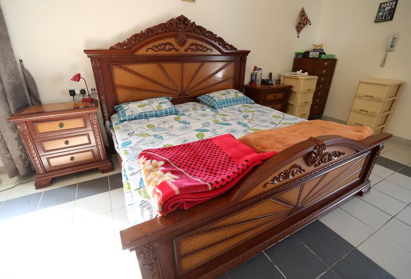 The villa has three spacious bedrooms, all on the first floor.