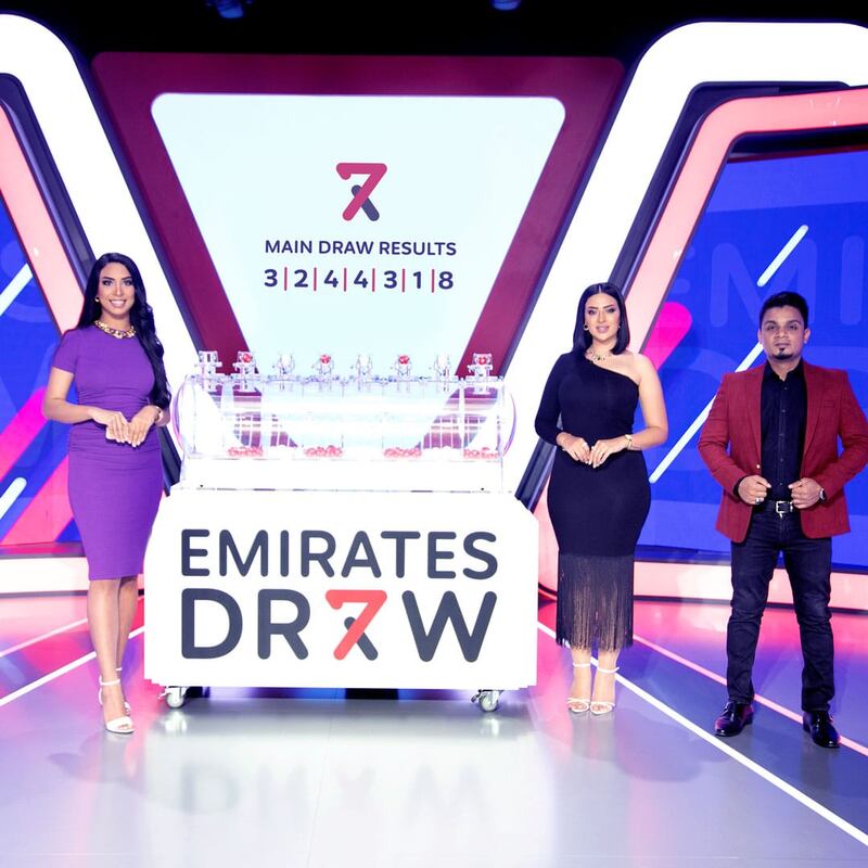 Emirates Draw is held weekly and one lucky person could win Dh100 million. Photo: Emirates Draw