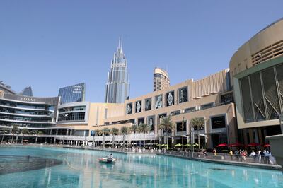 Rebecca Moses said she likes living near Dubai Mall. Chris Whiteoak / The National