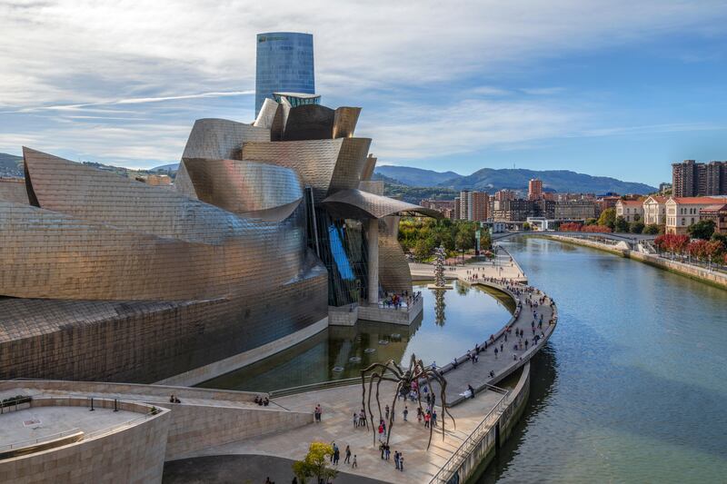 Guggenheim Museum in Bilbao, Basque Country, Spain