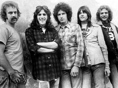 No Merchandising. Editorial Use Only. No Book Cover Usage
Mandatory Credit: Photo by CSU Archives / Everett Collection / Rex Features (706780a)
The Eagles- Bernie Leadon, Glenn Frey, Don Henley, Randy Meisner, Don Felder, ca. early 1970s.
VARIOUS


