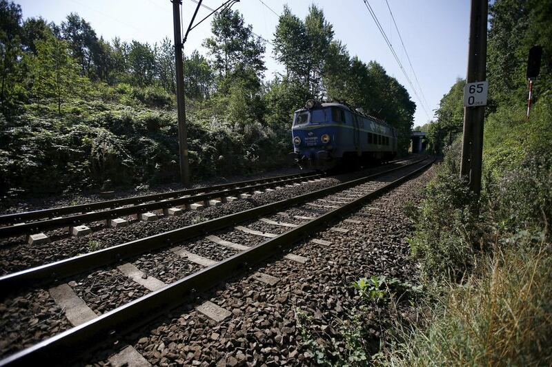 Polish authorities on Monday blocked off a wooded area near a railroad track after scores of treasure hunters swarmed southwest Poland looking for the alleged Nazi gold train.

Kacper Pempel/Reuters