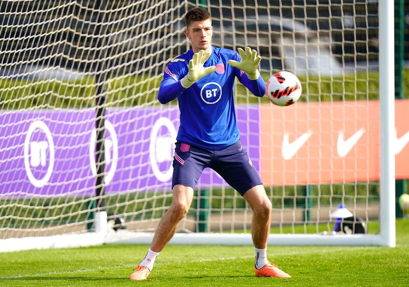 England goalkeeper Nick Pope. PA