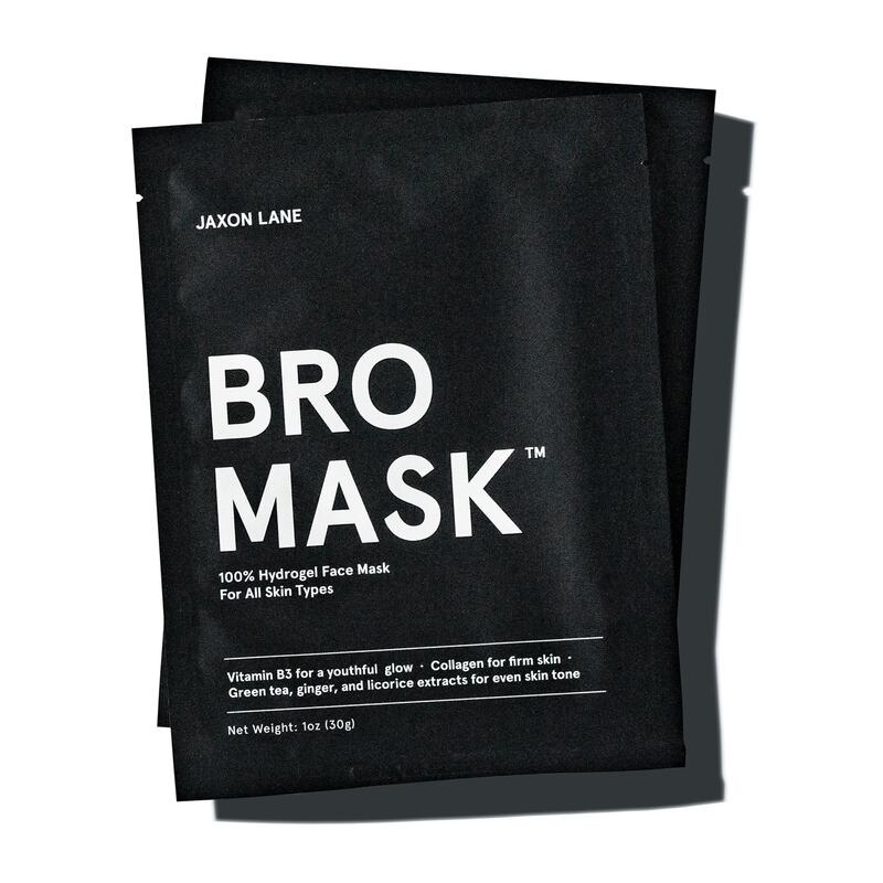Jaxon Lane Bro Mask Hydrogel Sheet Mask, Dh60, The Grooming Lab  