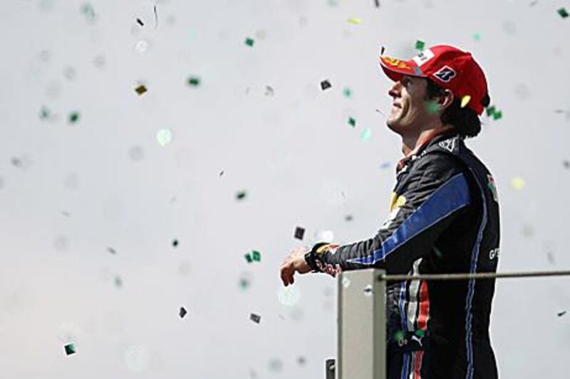 Mark Webber heads into the final grand prix of the season in Abu Dhabi second in the drivers' championship.