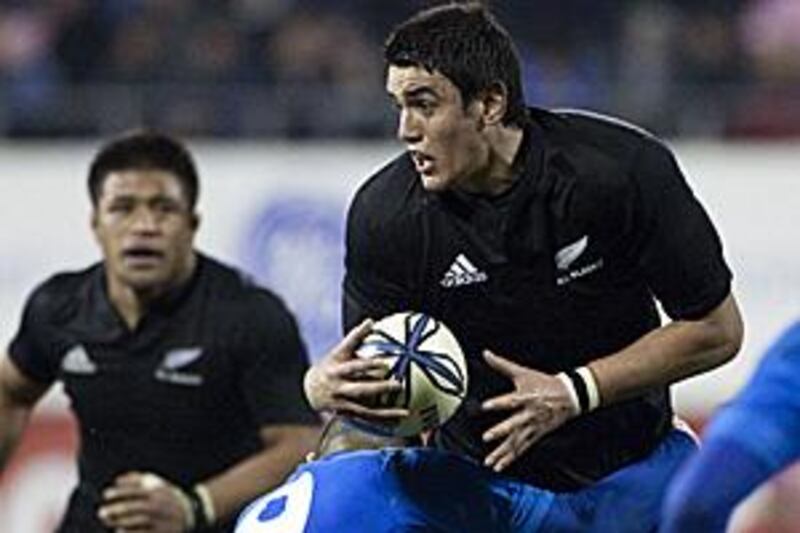 Isaac Ross was one of the few All Blacks to impress against Italy.