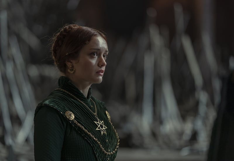 Olivia Cooke as Alicent Hightower in 'House of the Dragon'.