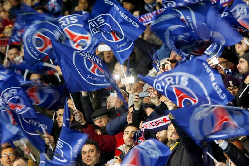 Paris Saint-Germain have long held a candle for the one-time England player David Beckham. Yoan Valat / EPA