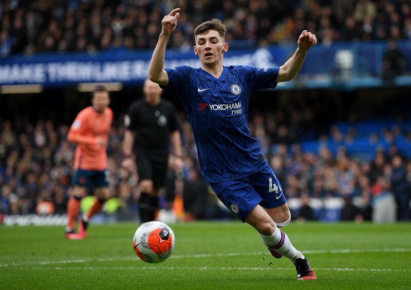 Billy Gilmour of Chelsea. Getty