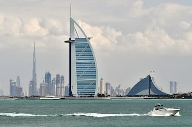Whether you're looking for things to do in Deira, Downtown (next to the Burj Khalifa, left) or in Umm Suqeim (by the Burj Al Arab, right), you'll find something in our comprehensive list of events happening in Dubai. Photo: AFP 