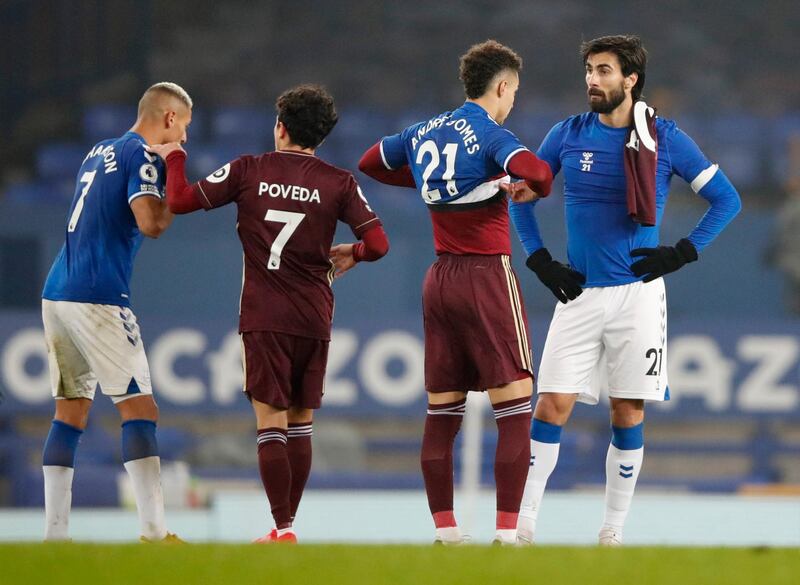 Andre Gomes 6 – Kept the ball well late on but a series of rash tackles – presumably out of frustration – didn’t help his sides cause. Reuters