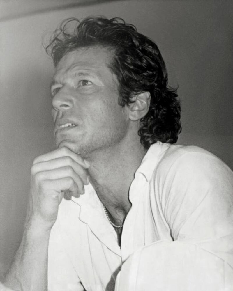 Imran Khan, Pakistani cricketer, Sharjah, 1980s

The International Celebrities series © Noor Ali Rashid Archives
