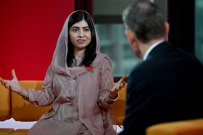 Malala said she had concerns about marriage after reading reports about child marriage and forced marriage. Photo: The Andrew Marr Show.