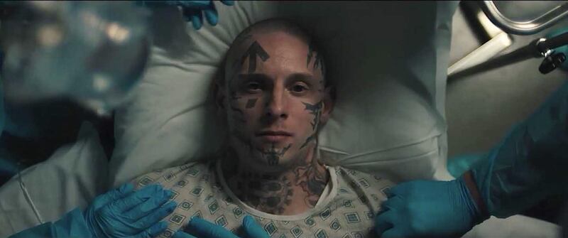 Jamie Bell in Skin. Courtesy Front Row Filmed Entertainment