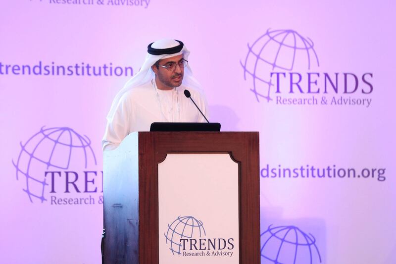 TRENDS Research & Advisory of Abu Dhabi organized an event titled, ���What is Next for USA Foreign Policy and the GCC?��� held in the St. Regis Hotel, Abu Dhabi. Courtesy TRENDS