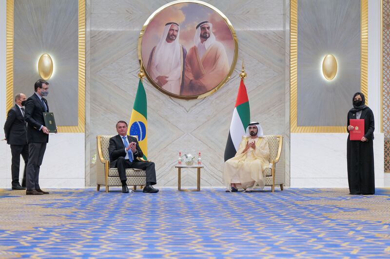 Sheikh Mohammed expressed his commitment to expanding relations at all levels.