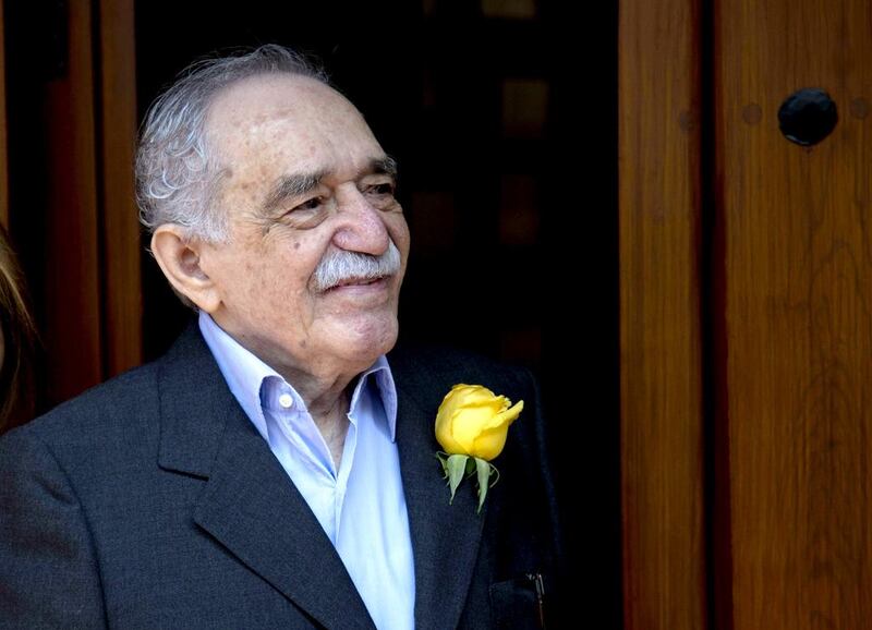 Colombian author Gabriel Garcia Marquez wrote 'One Hundred Years of Solitude' in 1967. AP