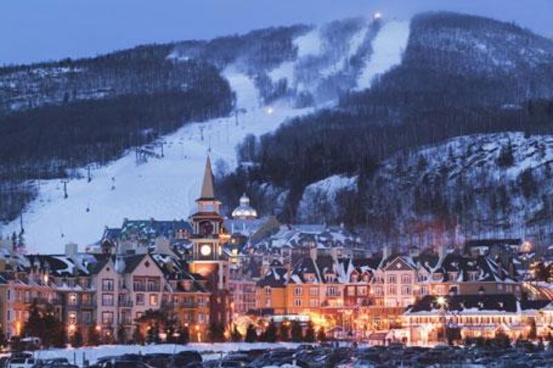 The village around Mt Tremblant was built by Joe Ryan, a gold prospector, in 1938.